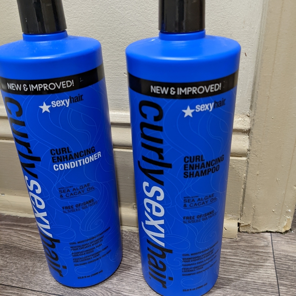 Curly Sexy Hair Shampoo and Conditioner set